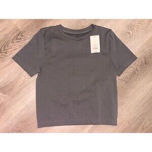 A New Day Grey Stretchy T-shirt NWT Women’s L